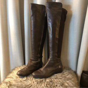 Michael Kors Bromley Leather Boots - Size 7.5
